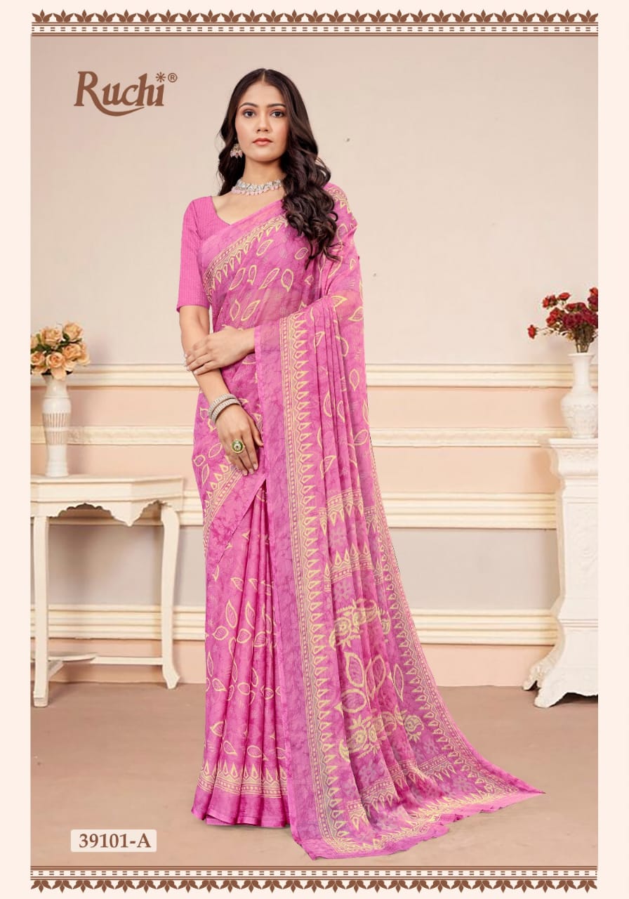 Star Chiffon Vol 182 By Ruchi Daily Wear Saree Orders In India